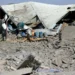 Yemen's Huthis also reported strikes on the capital Sanaa over the weekend (Mohammed HUWAIS) (Mohammed HUWAIS/AFP/AFP)