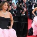 Halle Berry shines on the red carpet despite rules