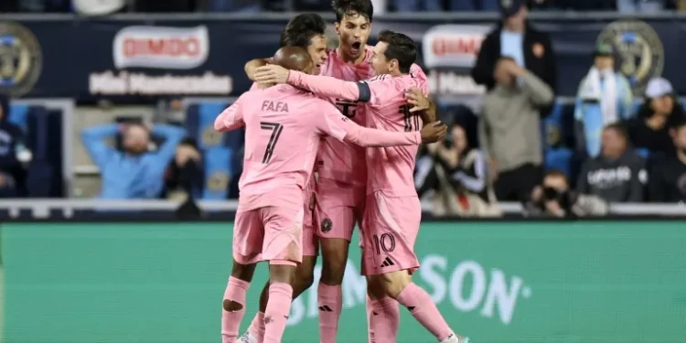 Messi and Miami fight back for 3-3 draw at Philadelphia