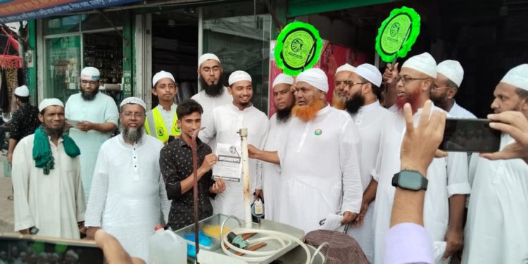 Islami Andonon’s road rally in Shibchar