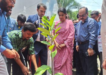 One Lakh Saplings Planted in a Day in Savar