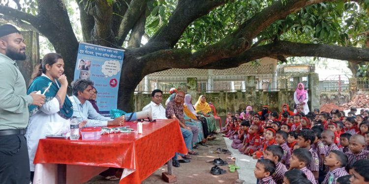 Free Dental Camp Held for Students