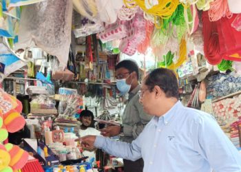 1,220 kg of Banned Polythene Seized, Fines