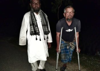 BSF pushes two people back into Bangladesh through Patgram border at midnight