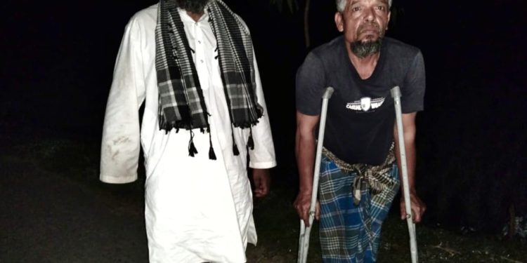 BSF pushes two people back into Bangladesh through Patgram border at midnight