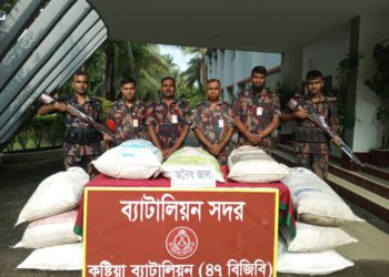 BGB arrests 2 in separate operation in Kushtia and recovers drugs