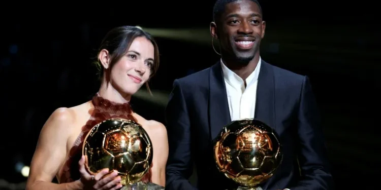 Dembele beats Yamal to Ballon d’Or as Bonmati retains women’s award