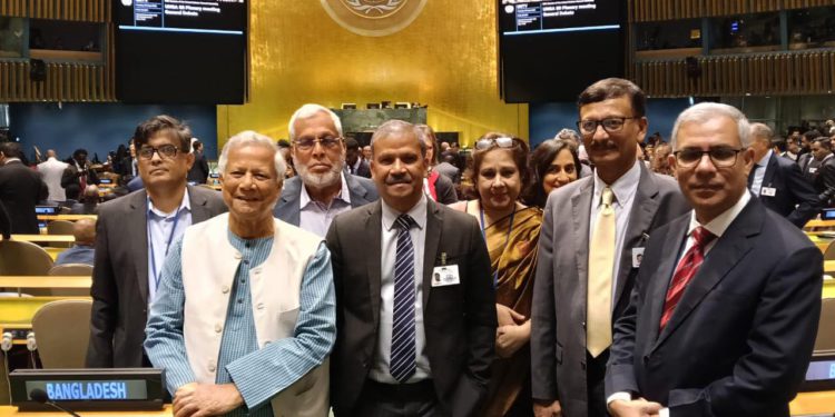 Chief Adviser joins UNGA inaugural session