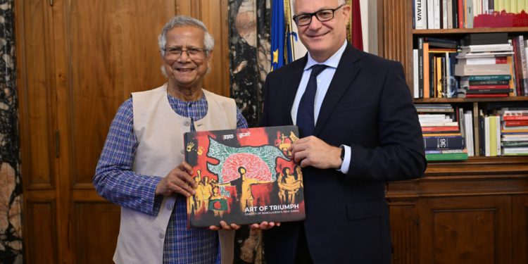 Chief Adviser lauds Mayor of Rome for supporting Bangladeshi community