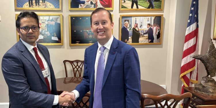 Lutfey Siddiqi Meets with U.S. Special Envoy Sergio Gor