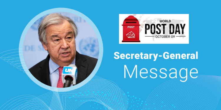 World Post Day 2025: UN Secretary-General Honors 4.6 Million Postal Workers Worldwide