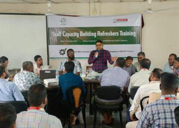 Training workshop held to increase the capacity of project area staff