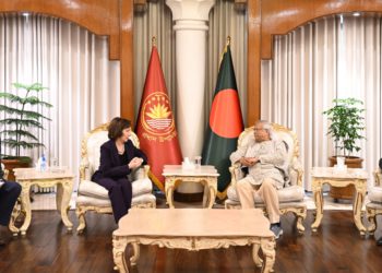 US Chargé d’Affaires Pays Farewell Call on Chief Adviser