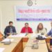 E-election law and order meeting was held at Manda in Naogaon