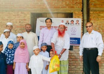 Rotary Club of Eskaton Dhaka Distributes Healthy Food to Mothers and Children
