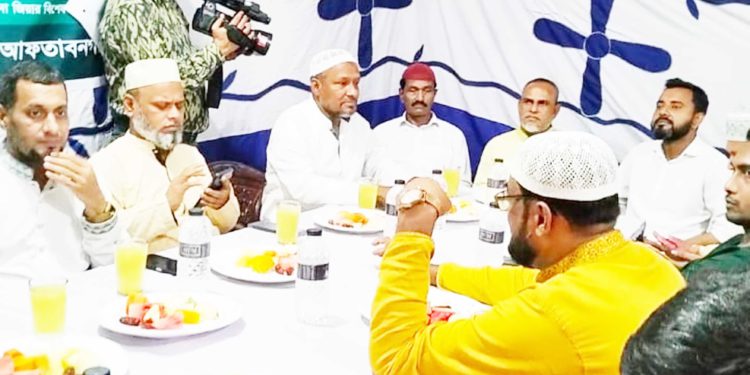 Iftar and Prayer Mahfil Held by Banasree Aftabnagar Press Club