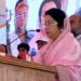 Civil Aviation and Tourism Minister Afroza Khanam Rita at the freshman reception in Manikganj