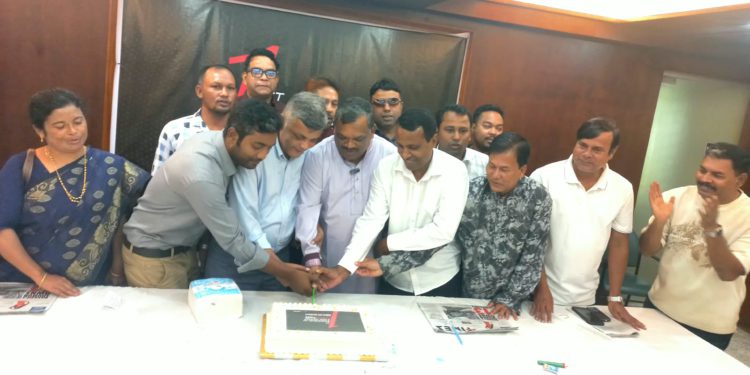 1st founding anniversary of ‘Daily Times of Bangladesh’ celebrated in Lalmonirhat