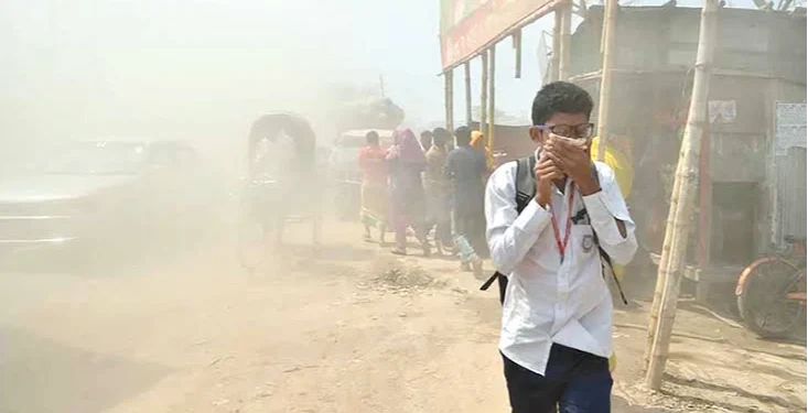 Dhaka ranks 8th globally in air pollution