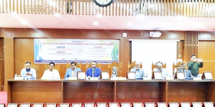 Workshop and Seminar on Academia-Industry Collaboration Held at PSTU